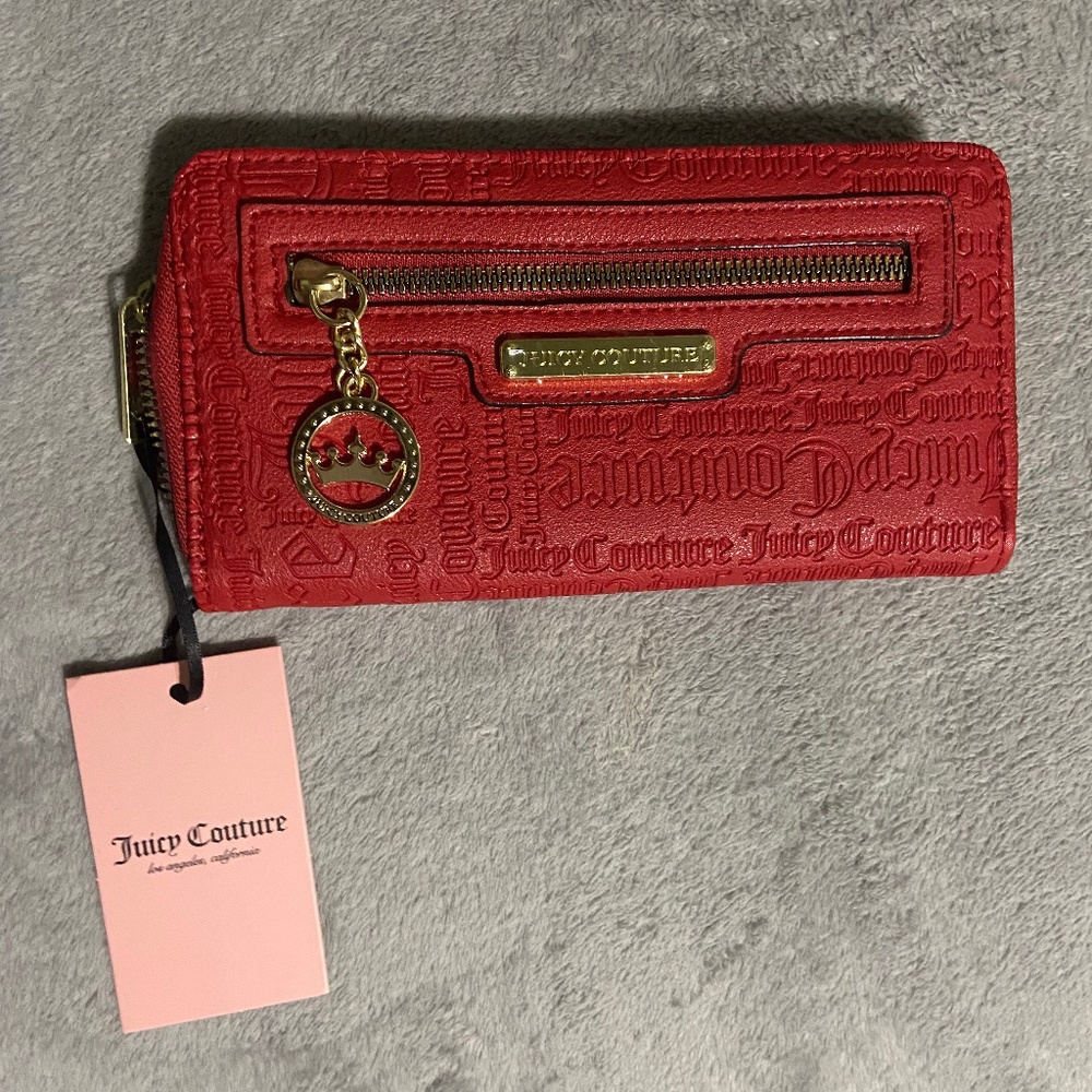 NWT Wordplay Flame Scarlet Juicy Couture Wallet